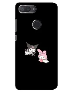 Чехол для Xiaomi Mi 8 Lite с картинкой «My Melody и Kuromi»
