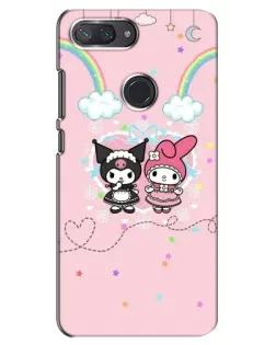 Чехол для Xiaomi Mi 8 Lite с картинкой «My Melody и Kuromi»