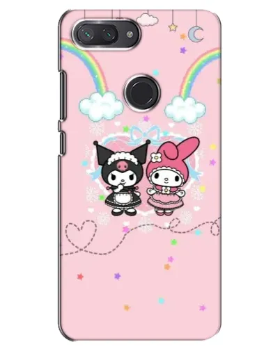 Чехол для Xiaomi Mi 8 Lite с картинкой «My Melody и Kuromi»