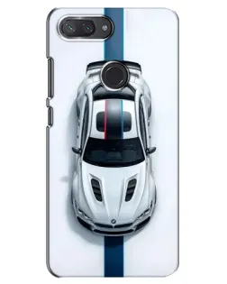 Чехол для Xiaomi Mi 8 Lite с картинкой «Вид сверху — BMW M» Чехол для Xiaomi Mi 8 Lite с картинкой «Вид сверху — BMW M»