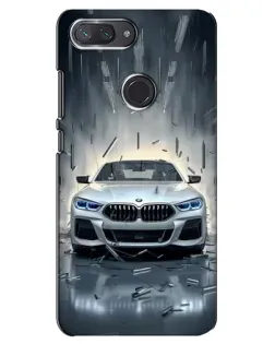 Чехол для Xiaomi Mi 8 Lite с картинкой «BMW в свете фар» Чехол для Xiaomi Mi 8 Lite с картинкой «BMW в свете фар»