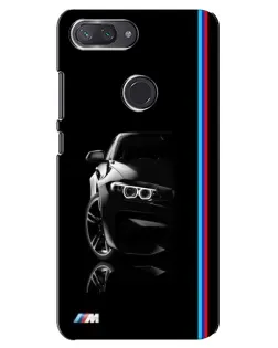Чехол для Xiaomi Mi 8 Lite с картинкой «Силуэт BMW в темноте» Чехол для Xiaomi Mi 8 Lite с картинкой «Силуэт BMW в темноте»