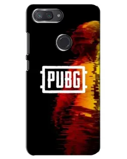 Чехол для Xiaomi Mi 8 Lite с картинкой «Яркий логотип PUBG» Чехол для Xiaomi Mi 8 Lite с картинкой «Яркий логотип PUBG»