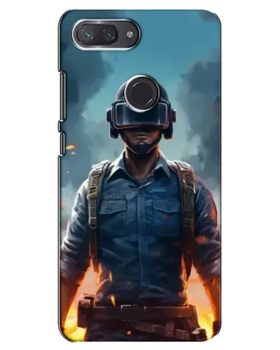 Чехол для Xiaomi Mi 8 Lite с картинкой «PUBG — реалистичный герой» Чехол для Xiaomi Mi 8 Lite с картинкой «PUBG — реалистичный герой»