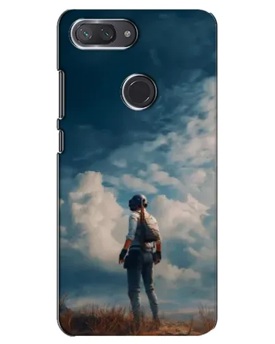 Чехол для Xiaomi Mi 8 Lite с картинкой «Герой PUBG на скале» Чехол для Xiaomi Mi 8 Lite с картинкой «Герой PUBG на скале»