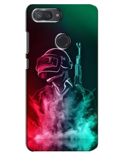 Чехол для Xiaomi Mi 8 Lite с картинкой «PUBG — огненный воин» Чехол для Xiaomi Mi 8 Lite с картинкой «PUBG — огненный воин»