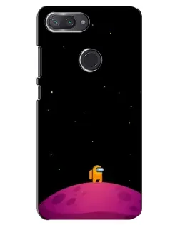 Чехол для Xiaomi Mi 8 Lite с картинкой «Одинокий герой на планете» Чехол для Xiaomi Mi 8 Lite с картинкой «Одинокий герой на планете»