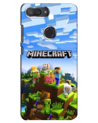 Чехол для Xiaomi Mi 8 Lite с картинкой «Minecraft классический мир» Чехол для Xiaomi Mi 8 Lite с картинкой «Minecraft классический мир»
