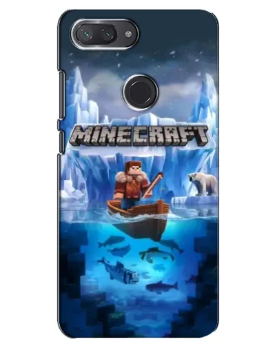 Чехол для Xiaomi Mi 8 Lite с картинкой «Minecraft ледяной мир» Чехол для Xiaomi Mi 8 Lite с картинкой «Minecraft ледяной мир»