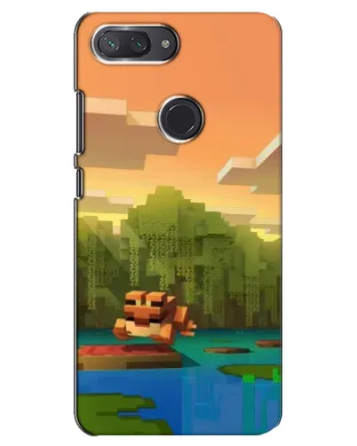Чехол для Xiaomi Mi 8 Lite с картинкой «Майнкрафт закат солнца» Чехол для Xiaomi Mi 8 Lite с картинкой «Майнкрафт закат солнца»