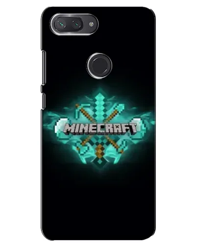Чехол для Xiaomi Mi 8 Lite с картинкой «Minecraft Diamond лого» Чехол для Xiaomi Mi 8 Lite с картинкой «Minecraft Diamond лого»