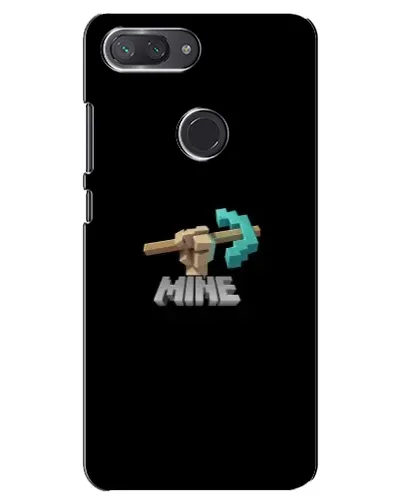 Чехол для Xiaomi Mi 8 Lite с картинкой «Алмазная кирка» Чехол для Xiaomi Mi 8 Lite с картинкой «Алмазная кирка»