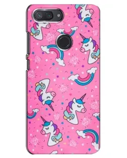 Чехол для Xiaomi Mi 8 Lite с картинкой «Unicorn паттерн розовый» Чехол для Xiaomi Mi 8 Lite с картинкой «Unicorn паттерн розовый»