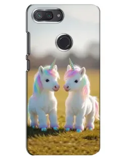 Чехол для Xiaomi Mi 8 Lite с картинкой «Пара единорогов» Чехол для Xiaomi Mi 8 Lite с картинкой «Пара единорогов»