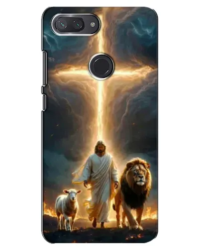 Чехол для Xiaomi Mi 8 Lite с картинкой «Лев Иуды и Свет» Чехол для Xiaomi Mi 8 Lite с картинкой «Лев Иуды и Свет»