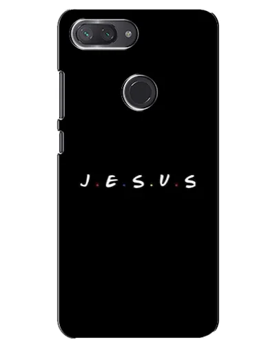 Чехол для Xiaomi Mi 8 Lite с картинкой «Точки веры J.E.S.U.S.» Чехол для Xiaomi Mi 8 Lite с картинкой «Точки веры J.E.S.U.S.»