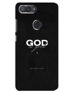 Чехол для Xiaomi Mi 8 Lite с картинкой «GOD — Бог над всем»