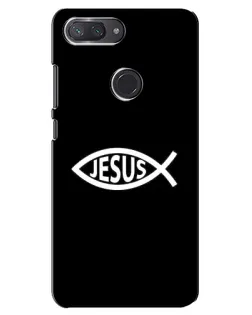 Чехол для Xiaomi Mi 8 Lite с картинкой «Классический Jesus»