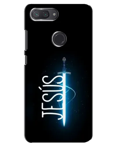 Чехол для Xiaomi Mi 8 Lite с картинкой «Меч Духа Jesus» Чехол для Xiaomi Mi 8 Lite с картинкой «Меч Духа Jesus»