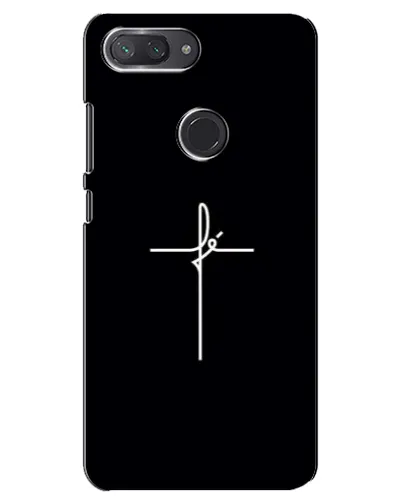 Чехол для Xiaomi Mi 8 Lite с картинкой «Тонкий крест» Чехол для Xiaomi Mi 8 Lite с картинкой «Тонкий крест»
