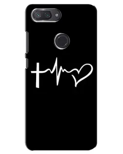 Чехол для Xiaomi Mi 8 Lite с картинкой «Пульс веры»