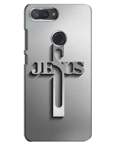 Чехол для Xiaomi Mi 8 Lite с картинкой «Металлический крест Jesus» Чехол для Xiaomi Mi 8 Lite с картинкой «Металлический крест Jesus»
