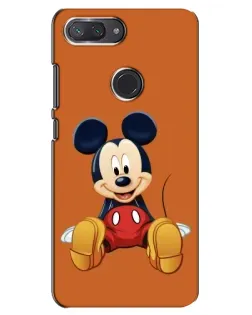 Чехол для Xiaomi Mi 8 Lite с картинкой «Микки отдыхает» Чехол для Xiaomi Mi 8 Lite с картинкой «Микки отдыхает»