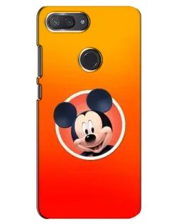 Чехол для Xiaomi Mi 8 Lite с картинкой «Mickey в круге» Чехол для Xiaomi Mi 8 Lite с картинкой «Mickey в круге»