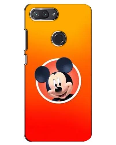 Чехол для Xiaomi Mi 8 Lite с картинкой «Mickey в круге»