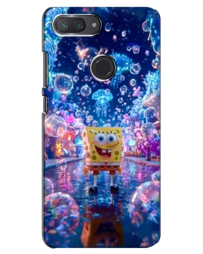 Чехол для Xiaomi Mi 8 Lite с картинкой «Неоновый океан» Чехол для Xiaomi Mi 8 Lite с картинкой «Неоновый океан»