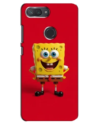 Чехол для Xiaomi Mi 8 Lite с картинкой «Спанч Боб на красном» Чехол для Xiaomi Mi 8 Lite с картинкой «Спанч Боб на красном»