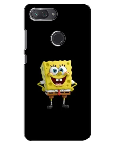 Чехол для Xiaomi Mi 8 Lite с картинкой «Классический Губка Боб» Чехол для Xiaomi Mi 8 Lite с картинкой «Классический Губка Боб»
