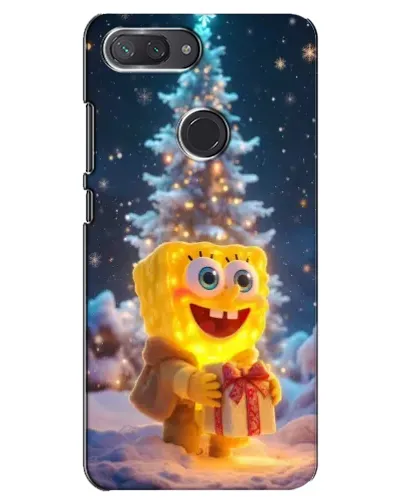 Чехол для Xiaomi Mi 8 Lite с картинкой «Рождественский Спанч Боб» Чехол для Xiaomi Mi 8 Lite с картинкой «Рождественский Спанч Боб»
