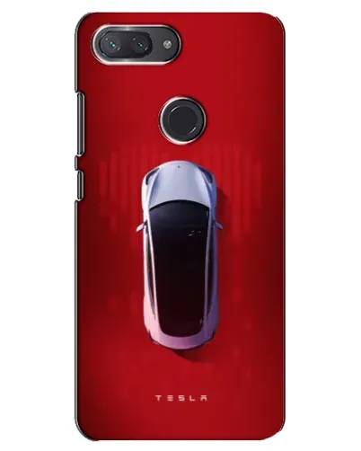 Чехол для Xiaomi Mi 8 Lite с картинкой «Tesla Top View» Чехол для Xiaomi Mi 8 Lite с картинкой «Tesla Top View»
