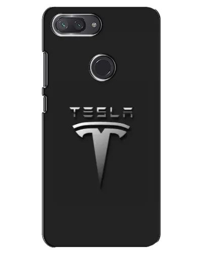 Чехол для Xiaomi Mi 8 Lite с картинкой «Стальной логотип Tesla» Чехол для Xiaomi Mi 8 Lite с картинкой «Стальной логотип Tesla»