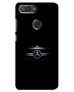 Чехол для Xiaomi Mi 8 Lite с картинкой «Mercedes — абстрактные линии» Чехол для Xiaomi Mi 8 Lite с картинкой «Mercedes — абстрактные линии»