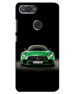 Чехол для Xiaomi Mi 8 Lite с картинкой «Mercedes — неоновый лого» Чехол для Xiaomi Mi 8 Lite с картинкой «Mercedes — неоновый лого»