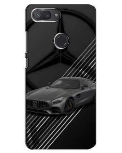 Чехол для Xiaomi Mi 8 Lite с картинкой «Mercedes AMG — графика» Чехол для Xiaomi Mi 8 Lite с картинкой «Mercedes AMG — графика»