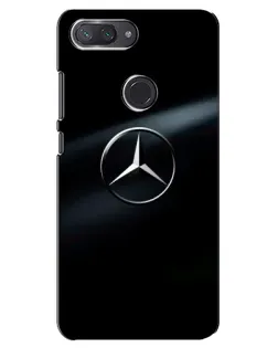 Чехол для Xiaomi Mi 8 Lite с картинкой «Mercedes на металле» Чехол для Xiaomi Mi 8 Lite с картинкой «Mercedes на металле»