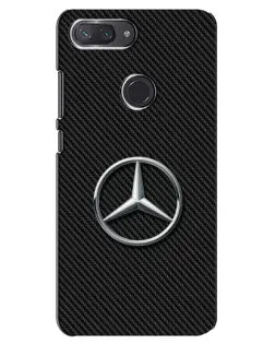 Чехол для Xiaomi Mi 8 Lite с картинкой «Карбоновый Mercedes стиль» Чехол для Xiaomi Mi 8 Lite с картинкой «Карбоновый Mercedes стиль»