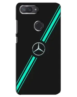 Чехол для Xiaomi Mi 8 Lite с картинкой «Спортивные линии Mercedes» Чехол для Xiaomi Mi 8 Lite с картинкой «Спортивные линии Mercedes»