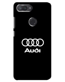 Чехол для Xiaomi Mi 8 Lite с картинкой «Классическое лого Audi» Чехол для Xiaomi Mi 8 Lite с картинкой «Классическое лого Audi»