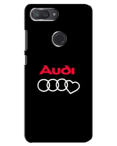 Чехол для Xiaomi Mi 8 Lite с картинкой «Логотип Audi Heart»