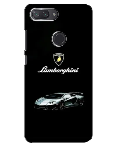 Чехол для Xiaomi Mi 8 Lite с картинкой «Логотип Lamborghini классика» Чехол для Xiaomi Mi 8 Lite с картинкой «Логотип Lamborghini классика»
