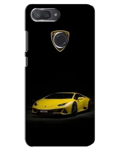 Чехол для Xiaomi Mi 8 Lite с картинкой «Lamborghini желтый акцент» Чехол для Xiaomi Mi 8 Lite с картинкой «Lamborghini желтый акцент»