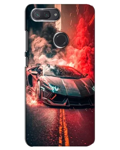 Чехол для Xiaomi Mi 8 Lite с картинкой «Lamborghini красный дым» Чехол для Xiaomi Mi 8 Lite с картинкой «Lamborghini красный дым»