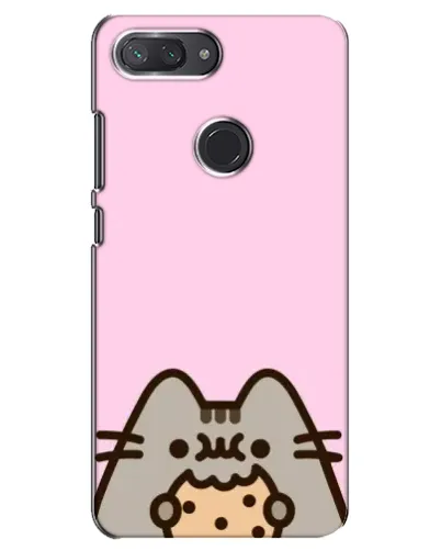 Чехол для Xiaomi Mi 8 Lite с картинкой «Pusheen и печенье» Чехол для Xiaomi Mi 8 Lite с картинкой «Pusheen и печенье»