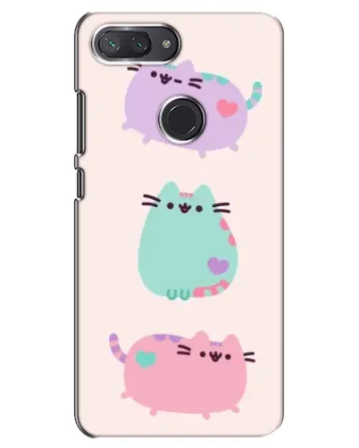 Чехол для Xiaomi Mi 8 Lite с картинкой «Pusheen трио» Чехол для Xiaomi Mi 8 Lite с картинкой «Pusheen трио»