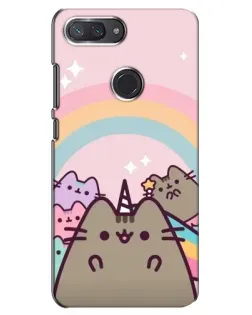 Чехол для Xiaomi Mi 8 Lite с картинкой «Единорог Pusheen»