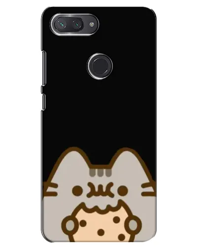 Чехол для Xiaomi Mi 8 Lite с картинкой «Пушин на черном» Чехол для Xiaomi Mi 8 Lite с картинкой «Пушин на черном»